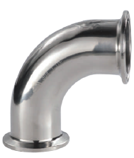 Round Stainless Steel 304 Tc Bend Fitting Elbow