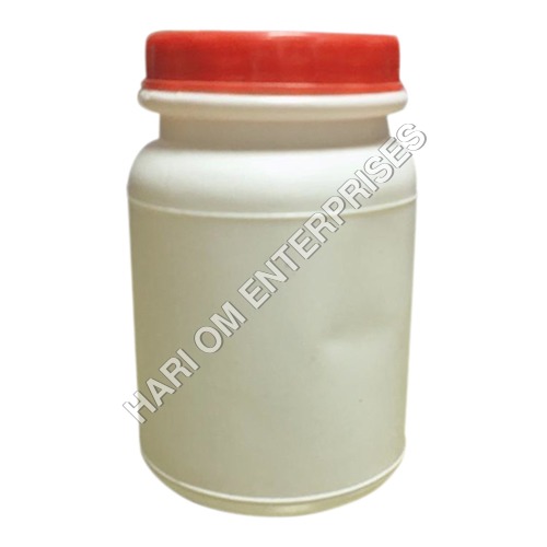 White Hdpe Round Jar