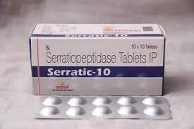 Serratiopeptidase Tablets Store In Cool & Dry Place