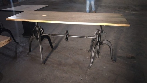 WOOD IRON TABLE