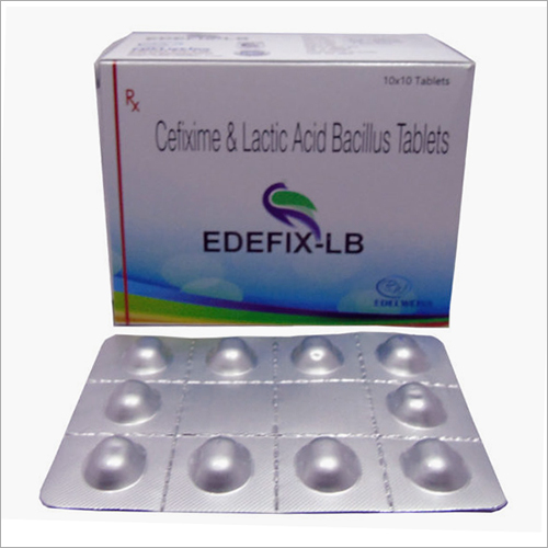 Cefixime And Lactic Acid Bacillus Tablets General Medicines