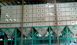 Coated Grain Storage Silo