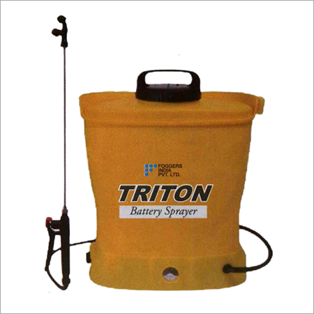 Yellow Battery Operated Sprayer Pump