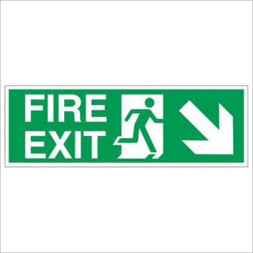 Fire Safety Signage Application: Industrial