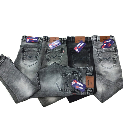 Available In Different Color Mens Plain Jeans