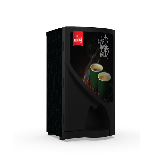 Black Coffee Vending Machine