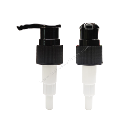 Black Lotion Dispenser Pump 24Mm