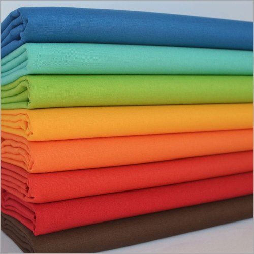 Available In Different Color Plain Cotton Fabric