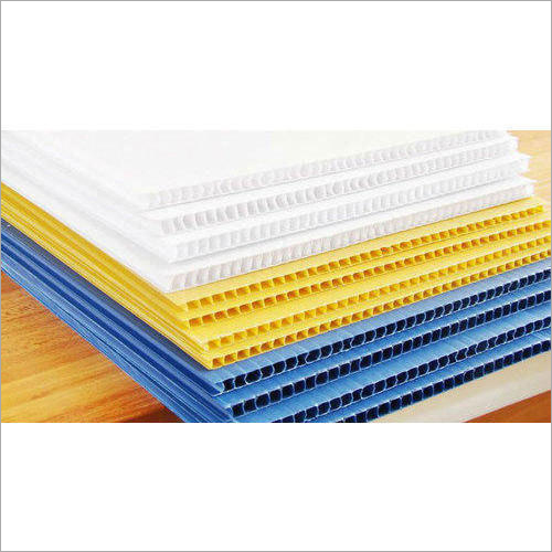 Rectangular Plain Pp Corrugated Sheet