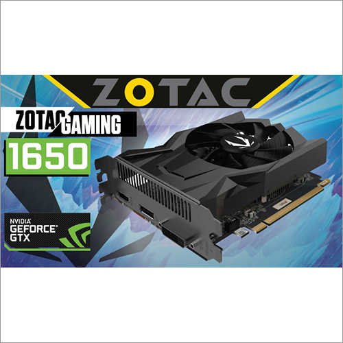 Zotac 1650 OC 4 GB Graphics Card