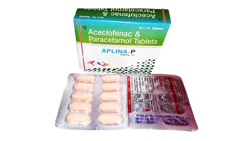 Aceclofenac And Paracetamol Tablets General Medicines