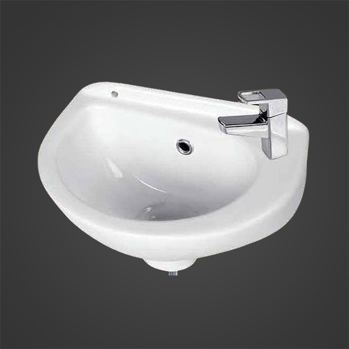 White 12 X 9 Small Wash Basin