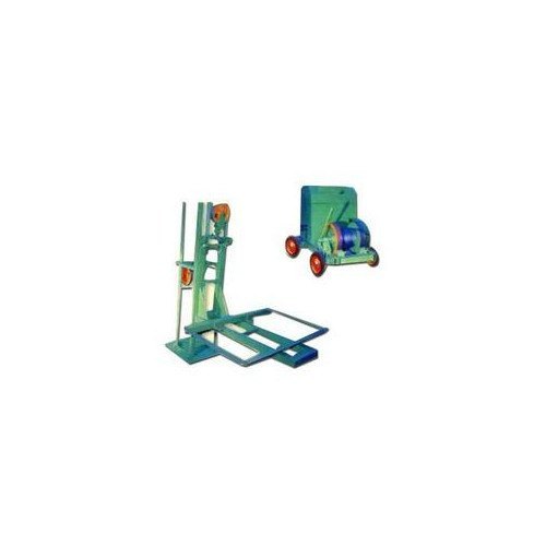 Builder Hoist - Electric Powered, 1 Ton Capacity | With Trolley, Blue Design