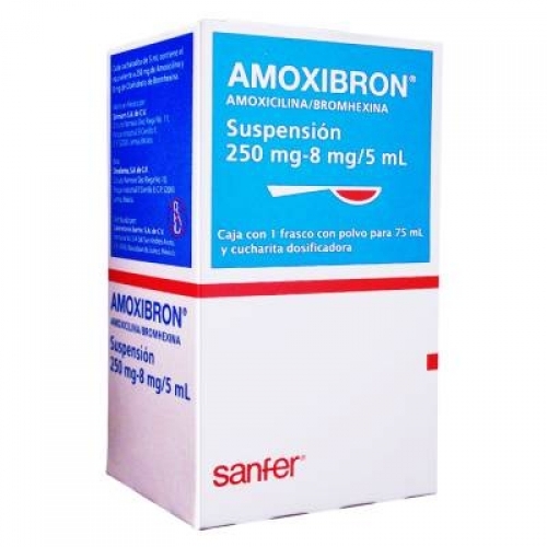 Liquid Amoxicillin  And Bromhexine For Oral Suspension