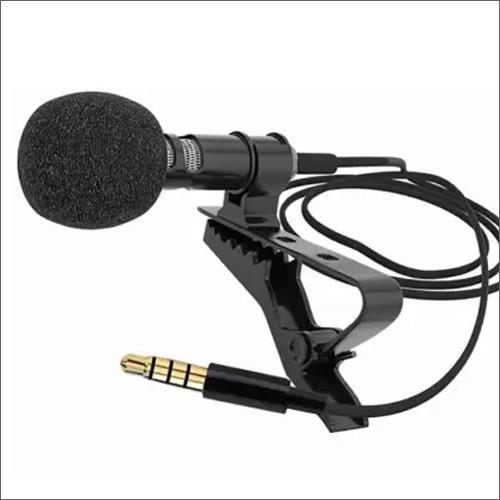 Mic 3.5Mm Clip-On Mini Lapel Lavalier Microphone