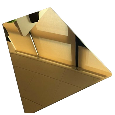 Golden Designer Gold Mirror 202 Stainless Steel Sheet