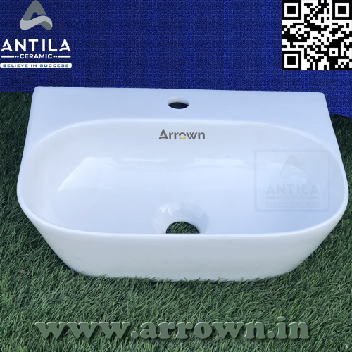 Ceramic Wash Basin - Color: White