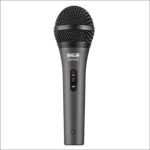 Black Ahuja Aud-97Xlr Microphone