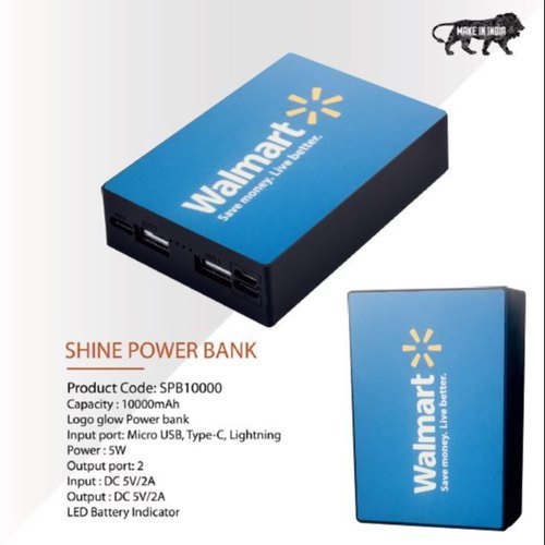 Shine Power Bank Battery Backup: 10000Mah