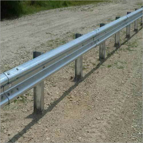 Silver Road Safety Crash Barrier