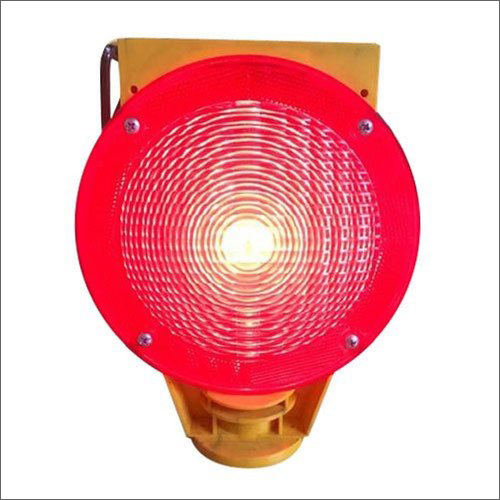 Yellow-Red Solar Blinker Bracket