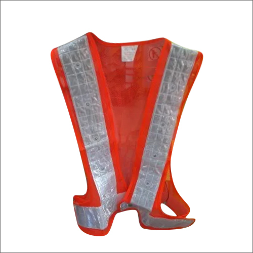 Orange-Silver Reflective Safety Jackets