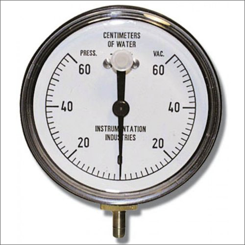 Analog Steel Pressure Gauge Dial Material: Glass