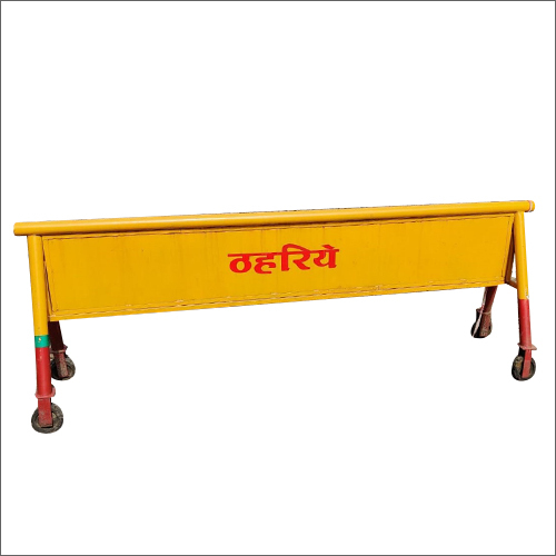 High Quality Mild Steel Road Safety Barrier With Wheel