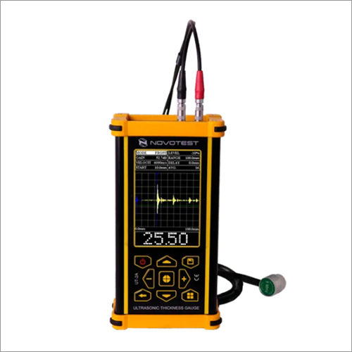 Yellow Novotest Ut-2A Ultrasonic Thickness Gauge