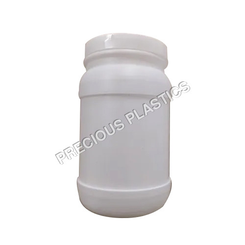 White 500Ml Hdpe Jar