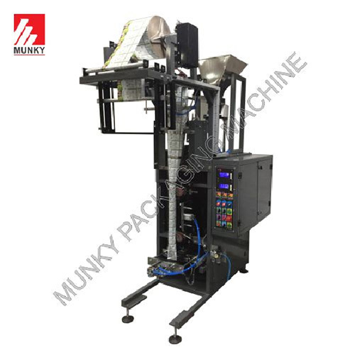 Semi-Automatic Grocery Packaging Machine With Chute Bagger