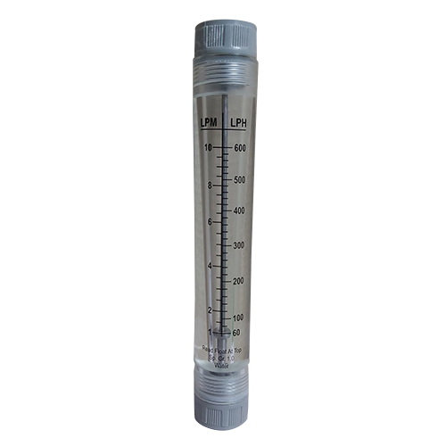 Transparent Online Ro Water Flowmeter