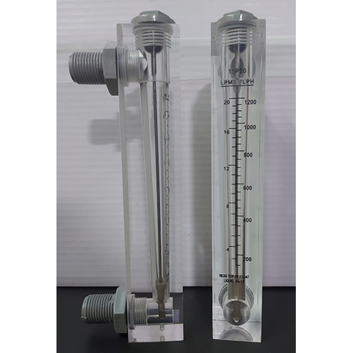 Panel Type Ro Flowmeter - Color: Transparent