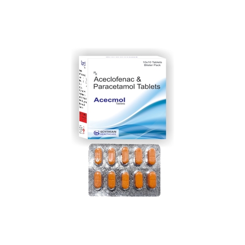 Aceclofenac And Paracetamol Tablets General Medicines