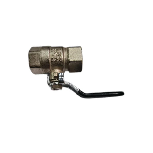 Golden-Black Brass Ball Valve