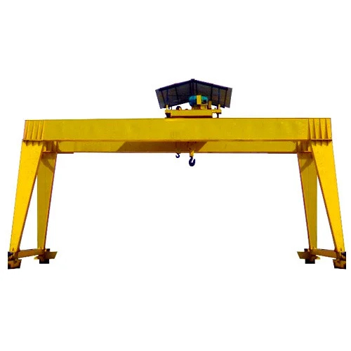 Goliath Crane - 1 to 50 Ton Load Capacity | Yellow, Efficient Performance, Low Maintenance