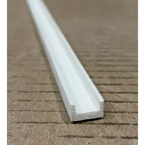 Fiberglass Spacer Strip - Color: White