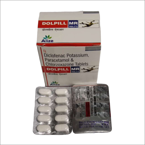 Diclofenac Potassium Paracetamol Tablets Age Group: Adult