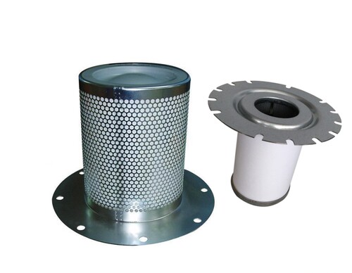 Silver Air Oil Separator For Screw Air Compressor