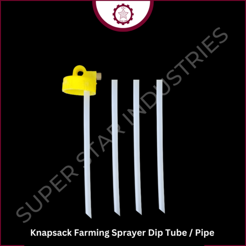 Agricultural Knapsack Sprayer Dip Tube / Pipe - Color: Transparent