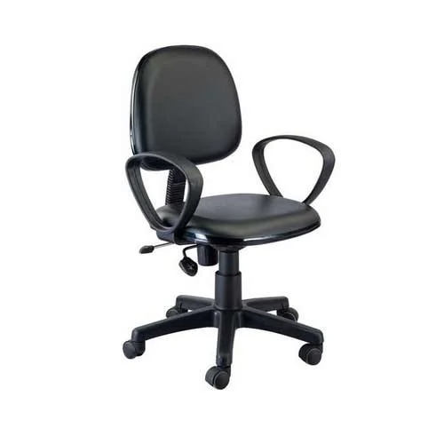 Computer Revolving Chair - Color: Black