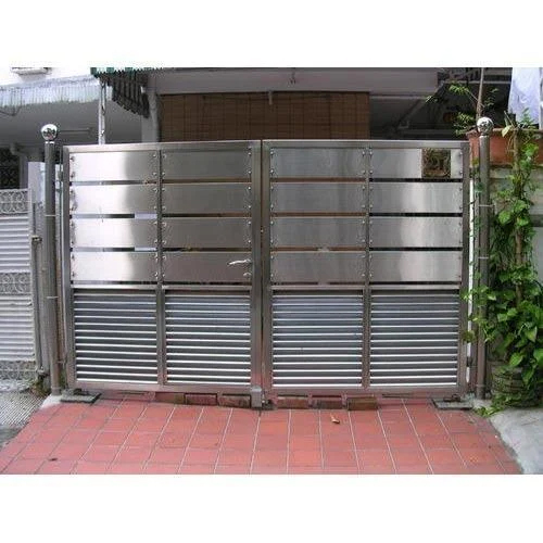 Stainless Steel Main Gate