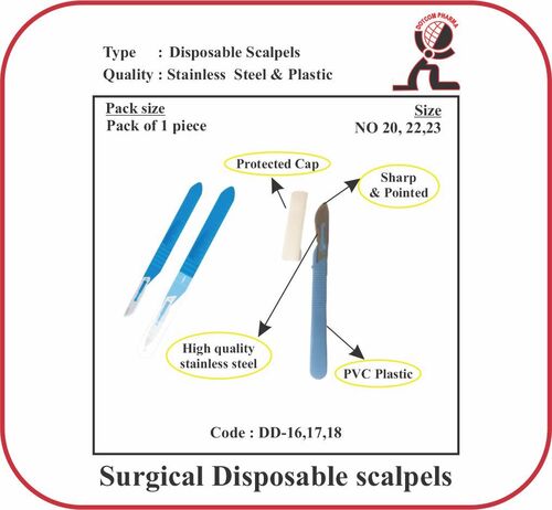 Durability Surgical Disposable Scalpels