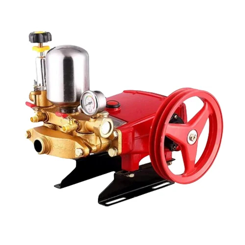 HTP Power Sprayer - Metal Design,  Hand Crank Start | Red Color, Agricultural Tool with Warranty