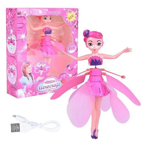 Pink Flying Barbie Doll