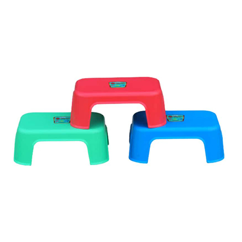 750G Plastic Bathroom Stool - Color: Multicolor