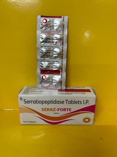 Serratiopeptidase Tablets - Drug Type: General Medicines