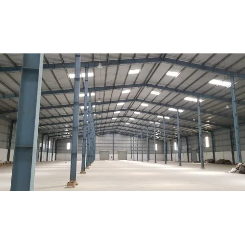 Grey Industrial Peb Structure Shed