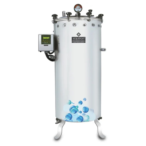 Silver Industrial Autoclave Machine