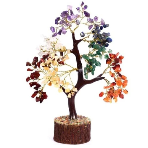 Seven Chakra 300 beads Crystal Tree